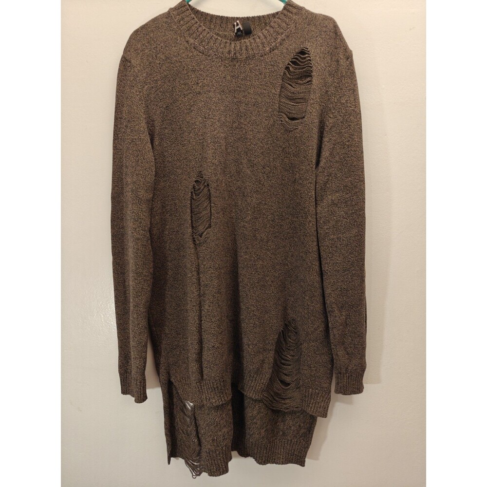 Topman distressed sweater